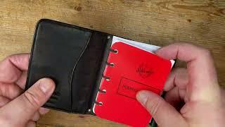 🟢 De-ringed filofax hack works for any size of de-ringed binder.