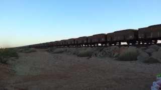 BHP iron ore train - Just how long they are