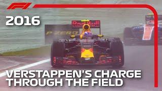 Max Verstappens Mesmerising Drive In The Wet  2016 Brazilian Grand Prix