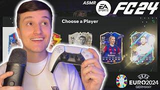 ASMR Gaming  EA FC 24 Draft Gameplay  Euro 2024 Whisper Ramble