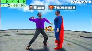 Tuan vs Superman in GTA 5 RP