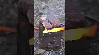 Cooking Steak on the @fireboxstove