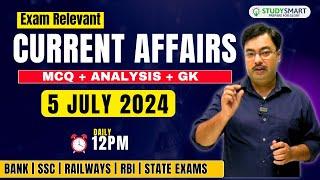 5 July 2024 Current Affairs   Exam Relevant Current Affairs 2024 for All Govt Exams