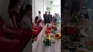 Brindis en los  15 años  de Vane.  Felicidades