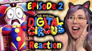 AMAZING DIGITAL CIRCUS EPISODE 2 REACTION - Zamber Reacts