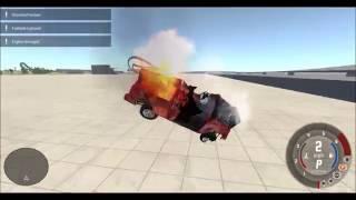 How to destroy a car in less than a minute - BeamNG.Drive