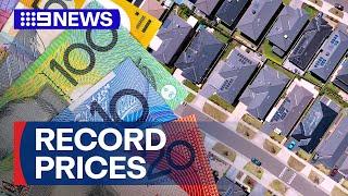 Brisbane house prices hit record highs  9 News Australia