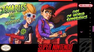 Zombies Ate My Neighbors Out Of World Experience - ROM Hack SNES