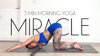 5 Minute Morning Yoga Miracle DAY 12