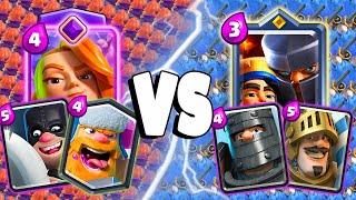 EVOLVED AXE TEAM  PRINCE TEAM  Clash Royale Challenge