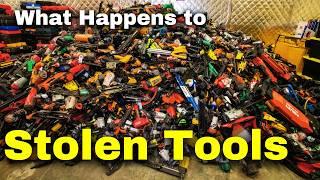 THIS is what happens to Stolen Tools The amazing story of how thousands of tools were recovered.