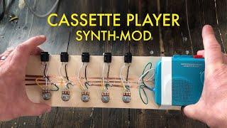 I modified a cassette player to play like a synth — Pt.1