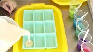 Making and Piping Beautiful Day Type Cold Process Soap