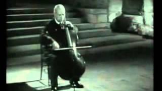 Pau Casals  Bach Cello Solo Nr.1 BWV 1007 8.1954