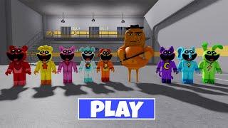 Dagedago Nugget BARRYS PRISON RUN VS Smiling Critters - Walkthrough Full Gameplay #obby #roblox