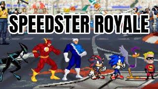 Speedster Battle Royale The Flash VS Sonic VS Quicksilver VS Shadow VS X-LR8 VS Dash VS Roadrunner