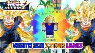 VEGITO SSJ3 -  7 STARS LEAKS - ALL STAR TOWER DEFENSE ROBLOX