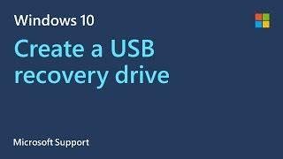 How to make a USB recovery drive in Windows 10  Microsoft