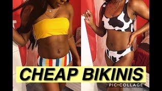 BIKINIS UNDER $10  SHEIN BIKINI TRY ON HAUL  Jasmine and Simone