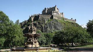 Шотландия Эдинбургский замок  Scotland Edinburgh castle