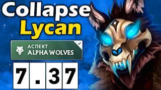 Коллапс на Люкане Через Новый Аспект - Collapse Lycan 7.37 ДОТА 2