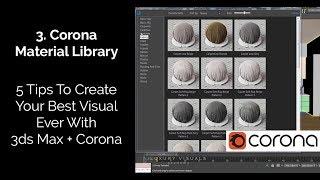 How To Use Corona Material Library In 3ds Max