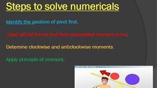 Principles of moments and related  numericals
