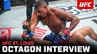 Joaquin Buckley Octagon Interview  UFC St. Louis