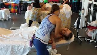 Highlights of Leanna Hirsh at the World Massage Championships in Copenhagen