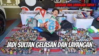 THE REAL SULTAN GELASAN DAN LAYANGAN  KOLEKSI RATUSAN GELASAN DAN RIBUAN LAYANGAN 