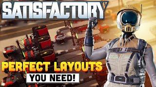 5 PERFECT Starter Factory Layouts You NEED  Satisfactory Update 7 Beginner Guide