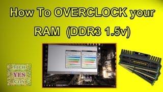 BEGINNERS GUIDE to Overclocking your RAM DDR3-1600 1.5v On Z77 Motherboard