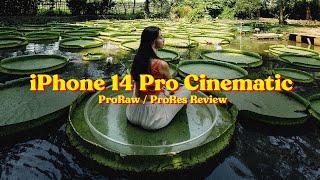 iPhone 14 Pro Max 4K Cinematic ProRaw  Prores Review