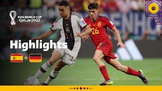 SUPER SUBS change game  Spain v Germany  FIFA World Cup Qatar 2022