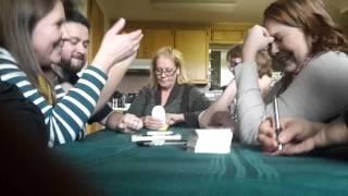 TABOO with family at christmas brunch