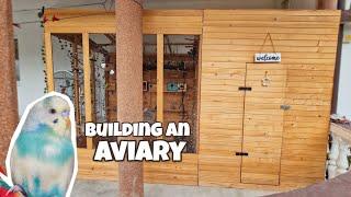 Building an Outdoor Aviary in 6 Days