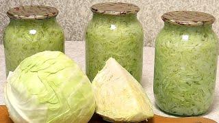 СУПЕР ПРОСТОЙ  рецепт. КАПУСТА НА ЗИМУ Cabbage for the winter