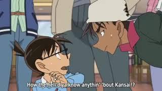 Detective Conan Funny scenes between Conan and Heiji