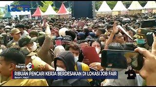 Ribuan Pencari Kerja Padati Lokasi Job Fair di Batam #SeputariNewsSiang 0811