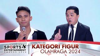 Pemenang Kategori Figur Olahraga 2024  INDONESIAN SPORTS ENTERTAINMENT AWARDS 2024