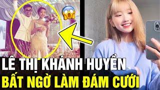 Hot girl Tiktok LÊ THỊ KHÁNH HUYỀN bất ngờ tổ chức ĐÁM CƯỚI khi vừa tròn TUỔI 18  Tin Nhanh 3 Phút