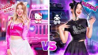 Барби vs Братц vs Hello Kitty Хорошая vs Плохая Девушка в Мире Людей