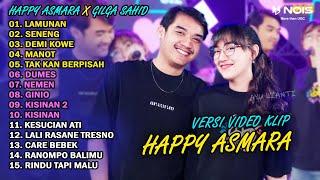 HAPPY ASMARA Feat. GILGA SAHID FULL ALBUM TERBARU 2024  LAMUNAN SENENG DEMI KOWE