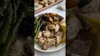 Lemon Garlic Chicken Sheet Pan Meal  Eating Bird Food #sheetpandinner #highprotein #dinnerideas