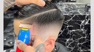 Mid Fade  corte sin pintura natural 