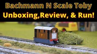 N Scale Bachmann Toby Unboxing Review & Run