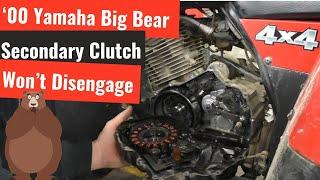 Yamaha Big Bear 400  Clutch Wont Disengage