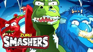 SMASHERS  Dino Ice Age  Series 3 Episode 1  Cartoons for Kids  ZURU