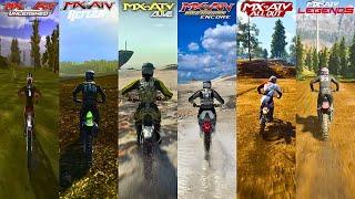 Evolution of MX vs ATV Games 2005-2022  Direct Comparison 4K