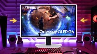 27-inch Samsung Odyssey OLED G6 G60SD Unboxing First Impressions and 1440P 360Hz Gameplay 
